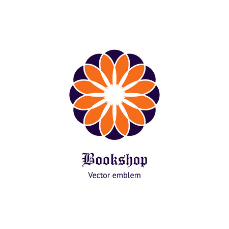 Circular logo. Company mark, emblem, element.のイラスト素材