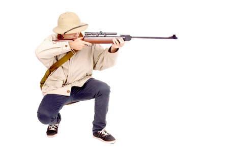explorer isolated in white background