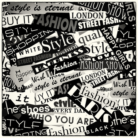 STYLE word cloud concept.の写真素材