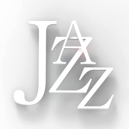 Jazz poster. 3D illustrationの写真素材