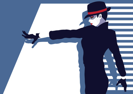 Fashion woman in style pop art. Vector illustrationのイラスト素材