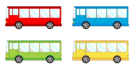 Vehicle pack - vanのイラスト素材