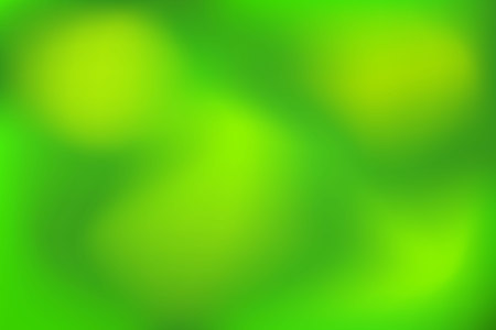 Bright  green  abstract background of blurry spots. Bright saturated gradient.のイラスト素材