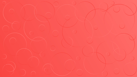 Coral illustration, which consists of circles of different sizes. Gradient design for your product design: advertising, banners, posters, videos, etc... Creative geometric background.のイラスト素材