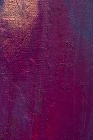 acrylic textural painting on canvas. bright colors. handwork. using gold paint. colorful background and textureの写真素材