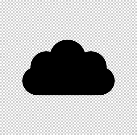 weather icon  - black vector iconのイラスト素材