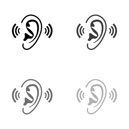 Ear iconのイラスト素材