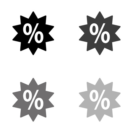 percent iconのイラスト素材