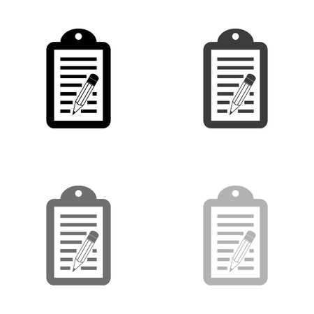 notepad iconのイラスト素材