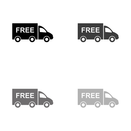 Truck iconのイラスト素材