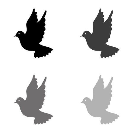dove iconのイラスト素材
