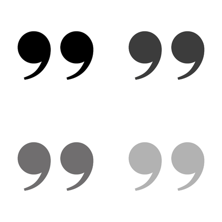 quotes iconのイラスト素材