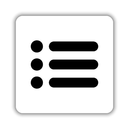 &#xA;expand menu button - black vector iconのイラスト素材