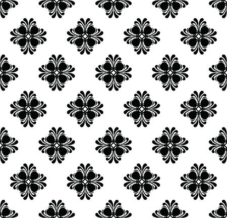 Seamless wallpaper pattern. fabric texture, background floral vectorのイラスト素材