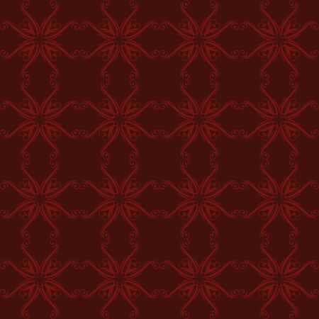 Seamless wallpaper pattern. fabric texture, background floral vectorのイラスト素材