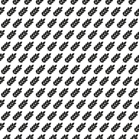 wheat background Seamless. wheat background vector blackのイラスト素材