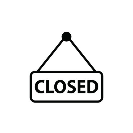 closed icon - vector Illustrationのイラスト素材