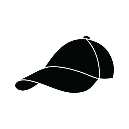 Baseball cap icon, hat icon vectorのイラスト素材