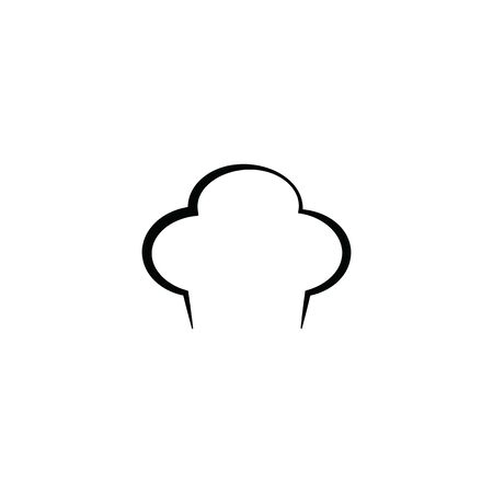 cook hat icon. food sign restaurant icon vectorのイラスト素材