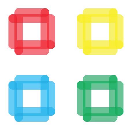 vector abstract icon, logo for companyのイラスト素材