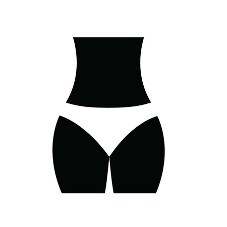 lose weight icon. diet, sport, liposuction, fitness. perfect body. slim body. fat belly. vegan iconのイラスト素材