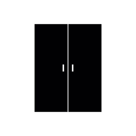 wardrobe icon. line style iconのイラスト素材