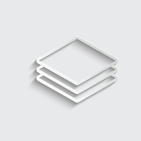 layers icon.  vector symbol of  layers .