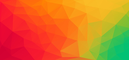 Colorful geometric background with triangles and copy space for custom text. Polygonal abstract background for website, mobile application design or corporate business style.のイラスト素材