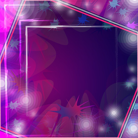 Vector frame. Creative abstract background, poster, typography.のイラスト素材