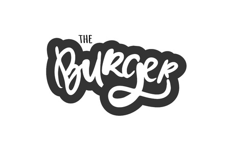 Hand lettering and custom typography for your designs: t-shirts, bags, for posters, invitations, cards, etc.のイラスト素材