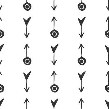 Arrow seamless pattern for your design.. textile patternのイラスト素材