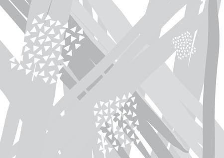 Abstract digital white background for your design. Vector illustrationのイラスト素材