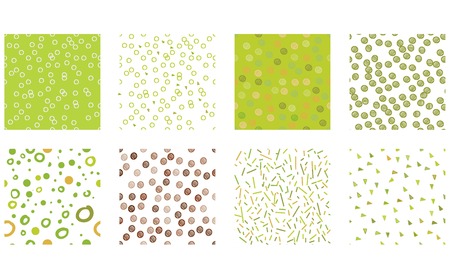 Abstract seamless pattern for your design. Circles background for your designのイラスト素材