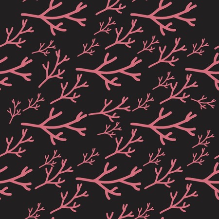 Modern Floral seamless pattern for your design: wallpapers, textile. Leaves and flowersのイラスト素材