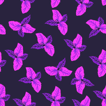 Leaves seamless pattern for your design. Nature backgroundのイラスト素材