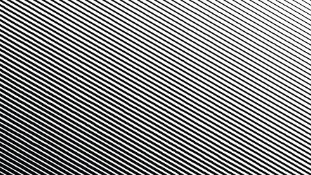 Halftone line background, texture, abstract light pattern, black stripes on  white background,  vector minimal techno background, screen print textureのイラスト素材