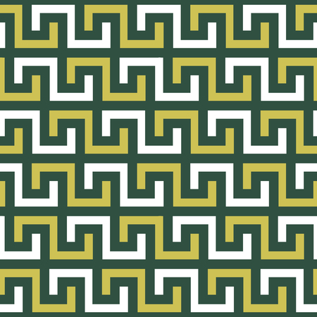 Seamless pattern in the Greek style, meander motif, greek key ethnic seamless print with meander formのイラスト素材