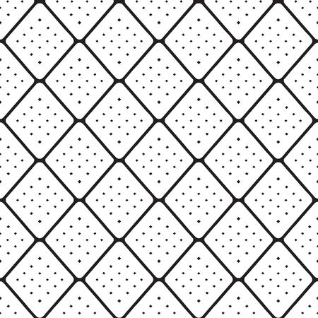 Diagonal lines and square pattern. Diagonal netting.のイラスト素材