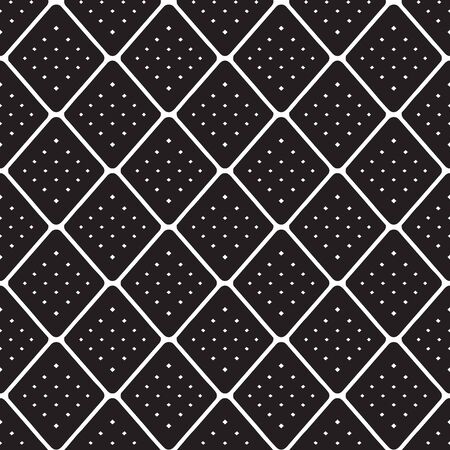 Diagonal lines and square pattern. Diagonal netting.のイラスト素材