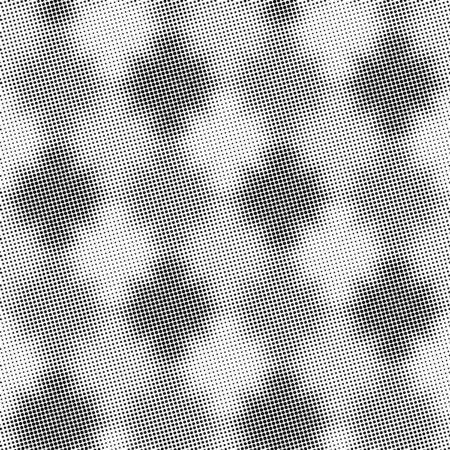 Blurred pattern, halftone dots background, halftone textured pattern, black and white backgrounds pattern, geometric abstract motif, black and white vector illustrationのイラスト素材