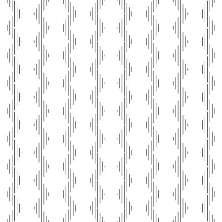 Seamless zigzag pattern, seamless geometric background, fabric print, black and white vector illustration.のイラスト素材