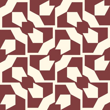 Geometric seamless pattern in color, bright geometric background, colorful vector illustration.のイラスト素材