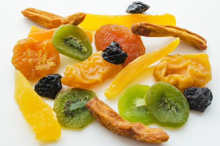 dried tropical fruits mixの写真素材