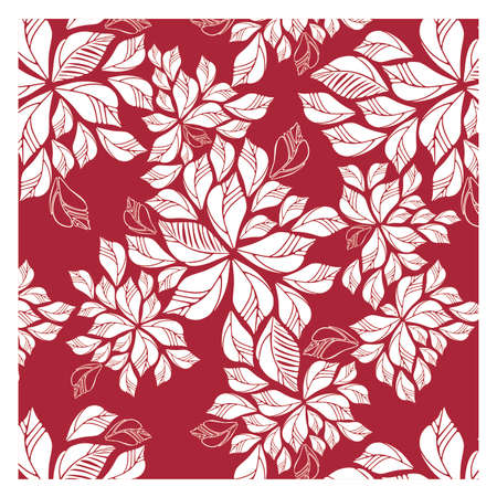 Floral background in vintage styleのイラスト素材
