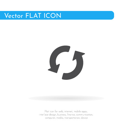 Loading icon. For web, business, finance and communication. Vector Illustration.の写真素材