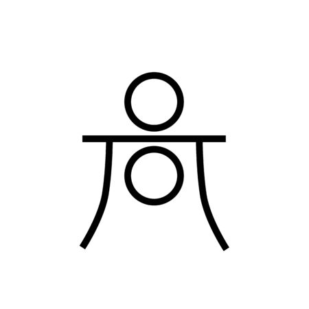 Astrology symbol Haumea. Vector Illustration.の写真素材