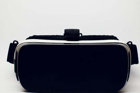 virtual reality glasses on white background insulatedの写真素材