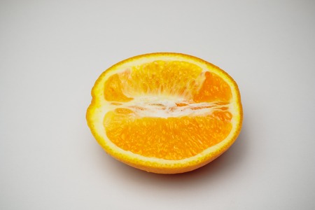 citrus isolated orange fruit fresh food orangeの写真素材