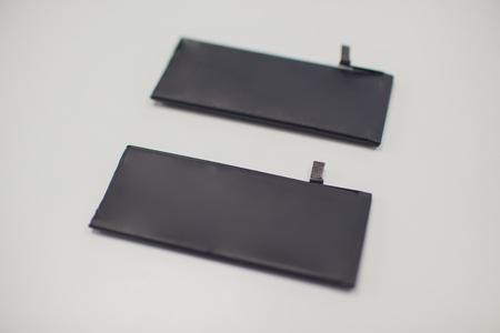 Close-up photos showing process of mobile phone repair