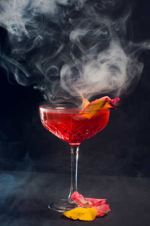 Raspberry Margarita. Frozen raspberry margarita cocktail with tequilaの写真素材